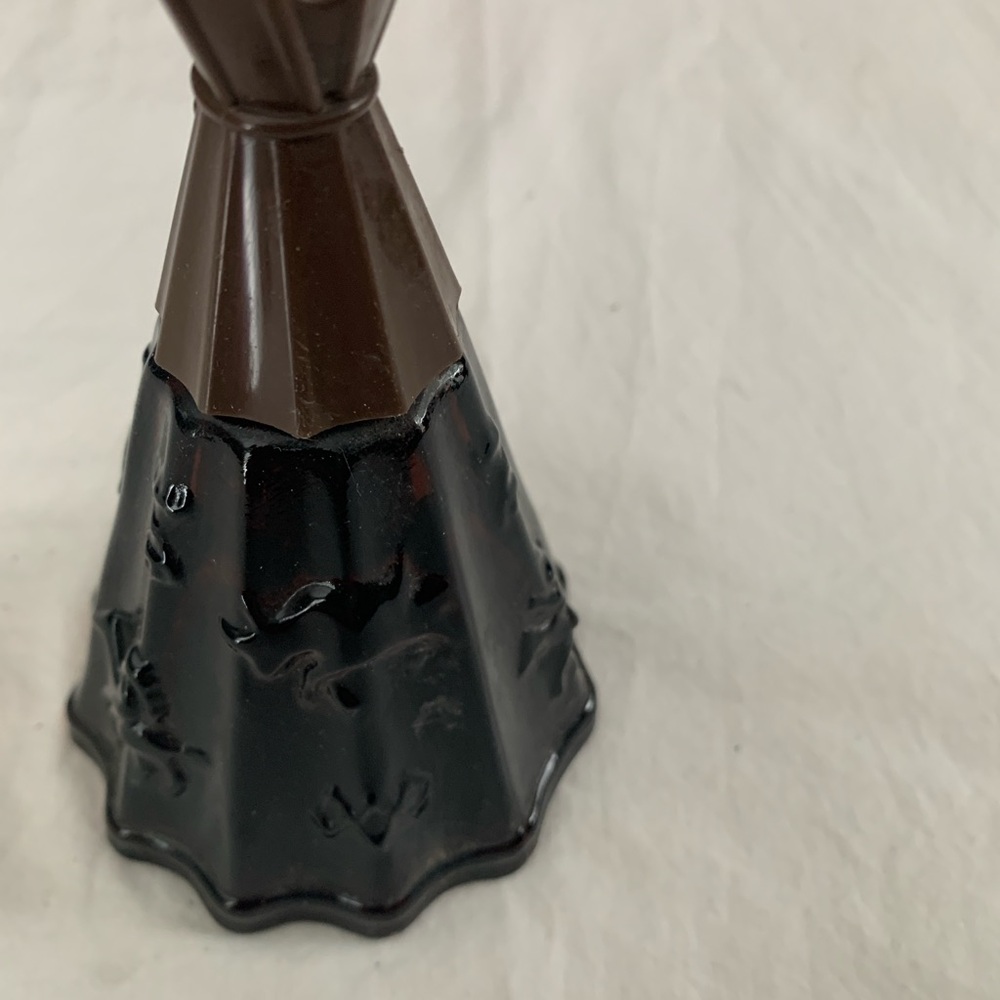 Vintage Avon Brown and Black Decorative decanter